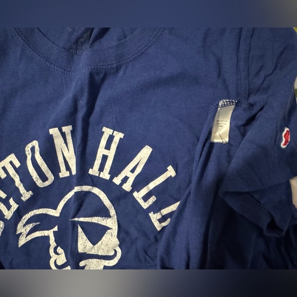 Eight Seton Hall shirts, one in a separate picture. Various sizes & conditions. - Picture 7 of 13